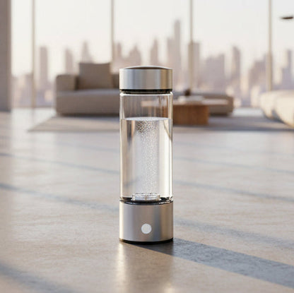 Portable Hydrogen Water Bottle Using SPE & PEM Electrolysis